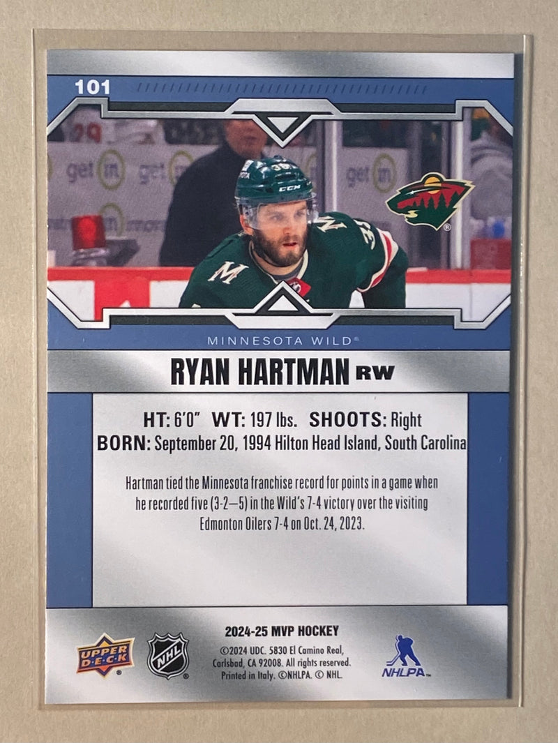 2024-25 Upper Deck 101 Ryan Hartman - Hockey - MVP