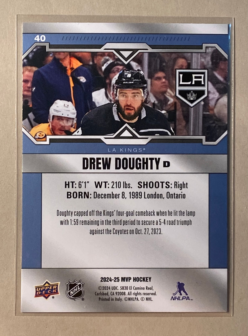 2024-25 Upper Deck 40 Drew Doughty - Hockey - MVP