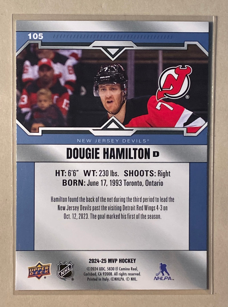 2024-25 Upper Deck 105 Dougie Hamilton - Hockey - MVP