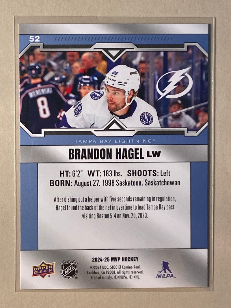 2024-25 Upper Deck 52 Brandon Hagel - Hockey - MVP