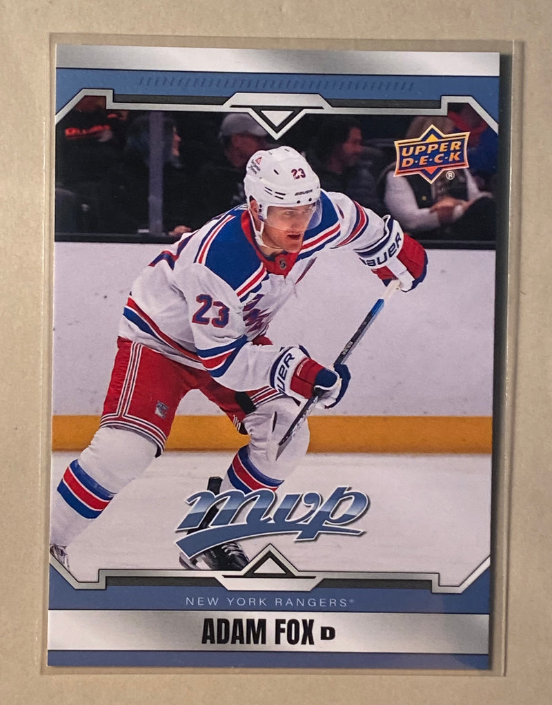 2024-25 Upper Deck 126 Adam Fox - Hockey - MVP