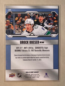 2024-25 Upper Deck 41 Brock Boeser - Hockey - MVP