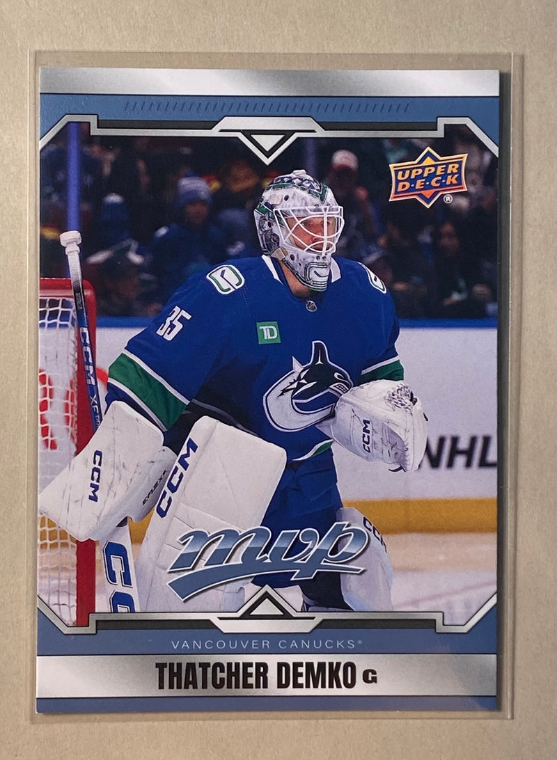 2024-25 Upper Deck 114 Thatcher Demko - Hockey - MVP