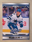 2024-25 Upper Deck 185 William Eklund - Hockey - MVP