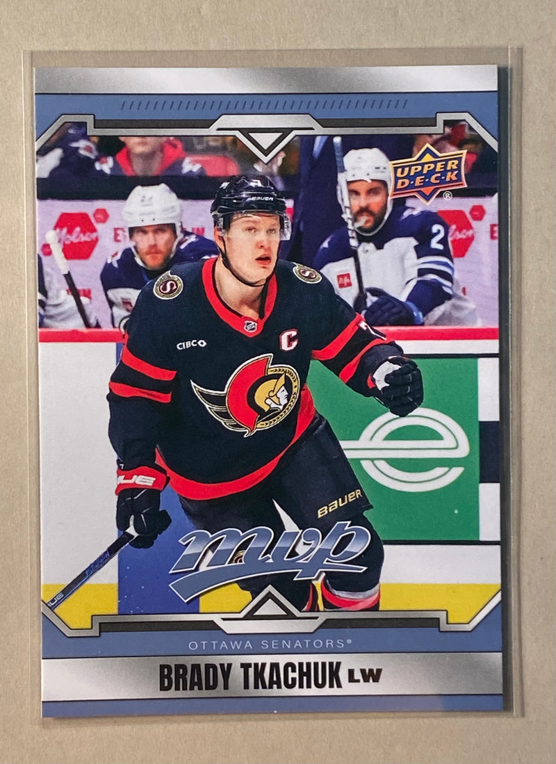 2024-25 Upper Deck 18 Brady Tkachuk - Hockey - MVP