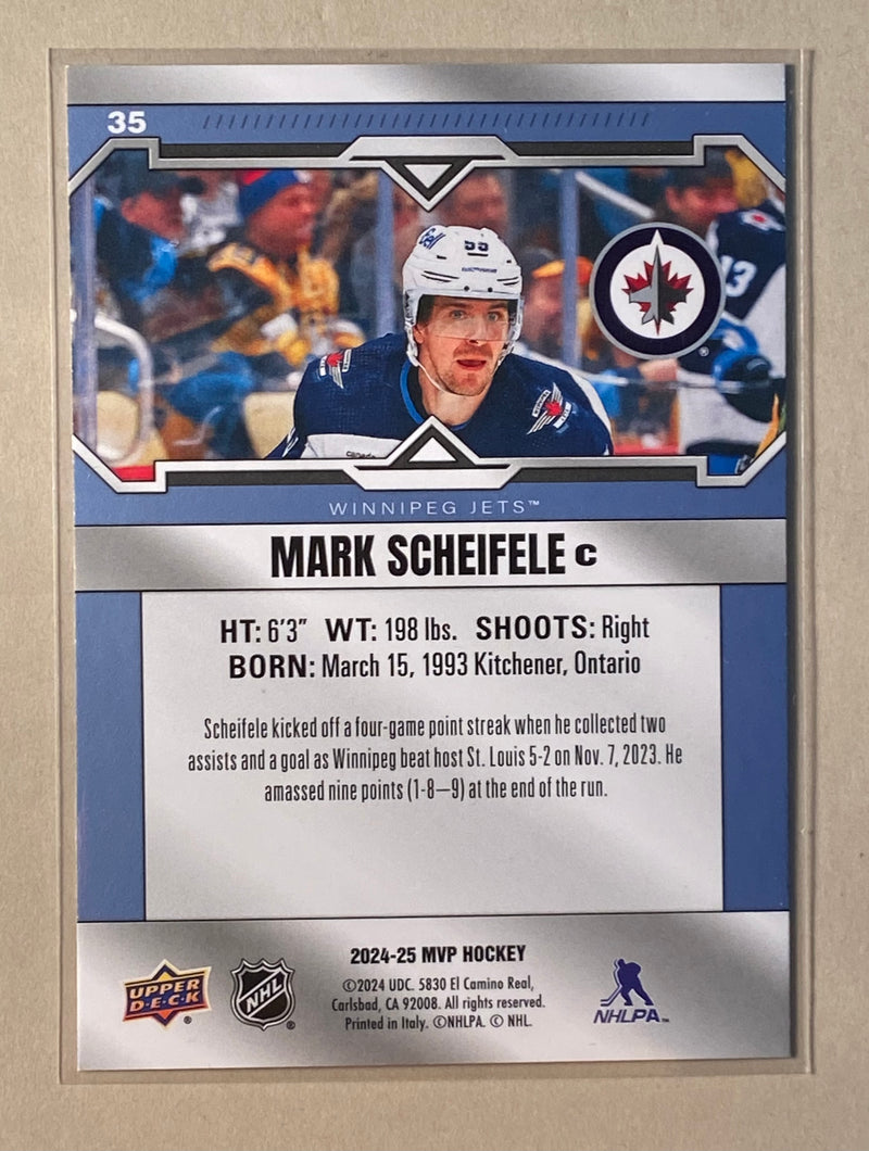 2024-25 Upper Deck 35 Mark Scheifele - Hockey - MVP