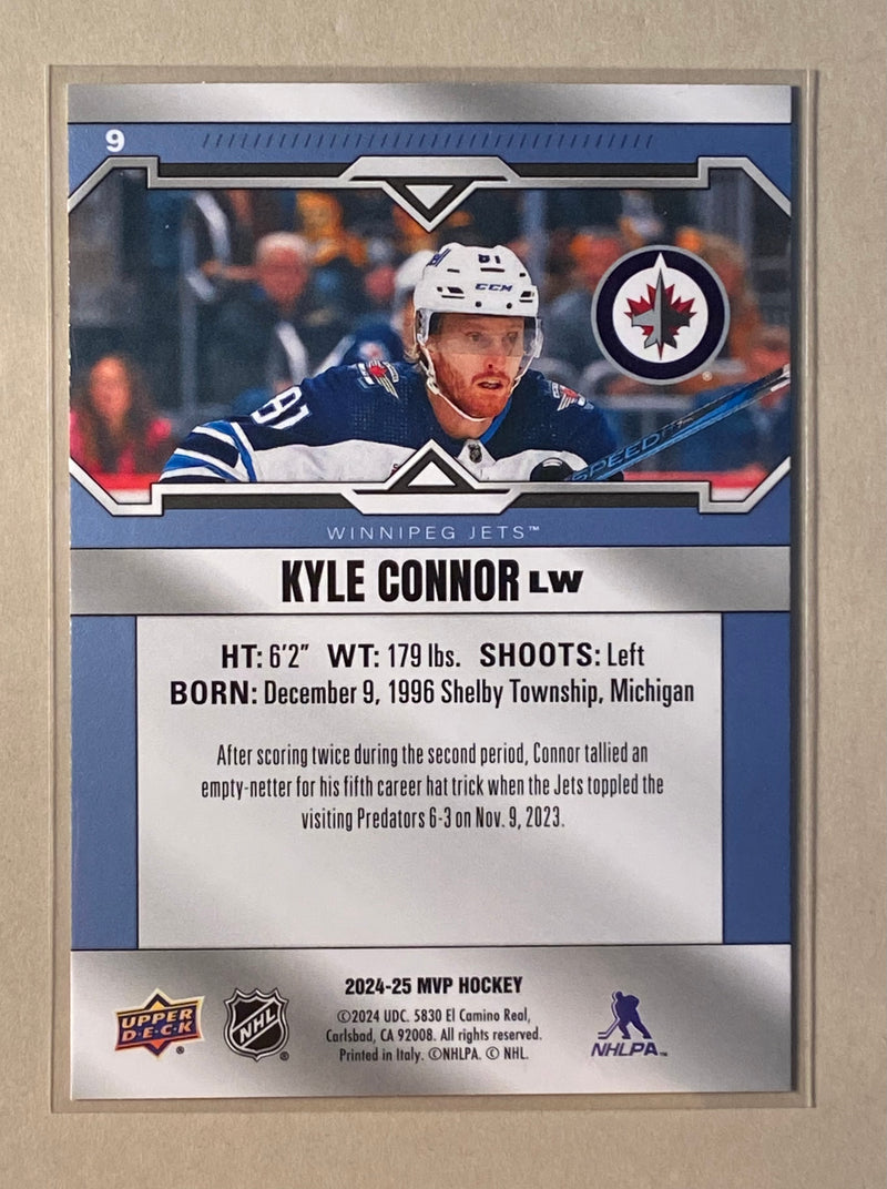 2024-25 Upper Deck 9 Kyle Connor - Hockey - MVP