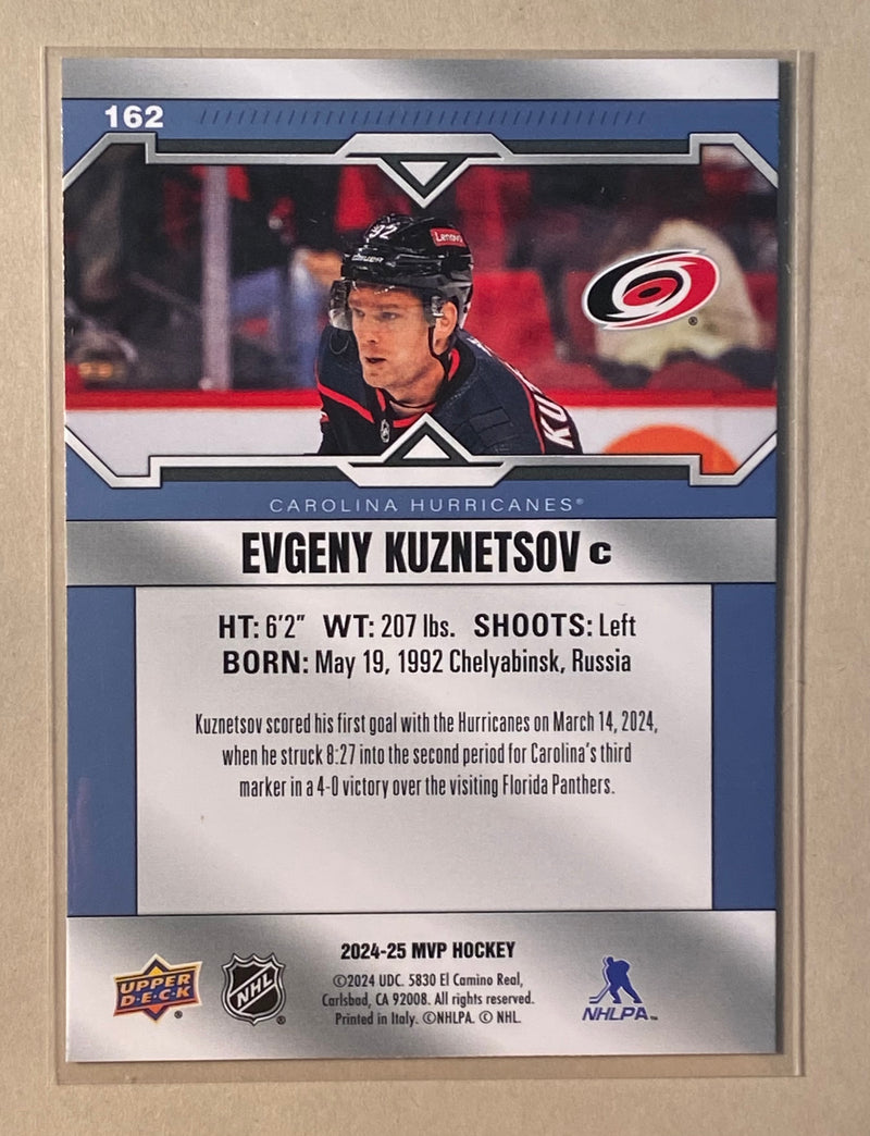 2024-25 Upper Deck 162 Evgeny Kuznetsov - Hockey - MVP