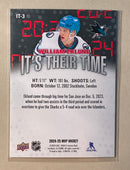 2024-25 Upper Deck - IT3 William Eklund - Hockey - It's Their Time