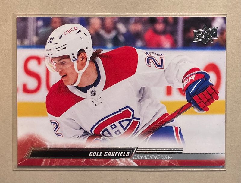 2022-23 Upper Deck 95 Cole Caufield - Hockey