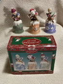 3PC Christmas Bell Set w/Box