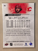2022-23 Upper Deck 25 Rasmus Andersson - Hockey
