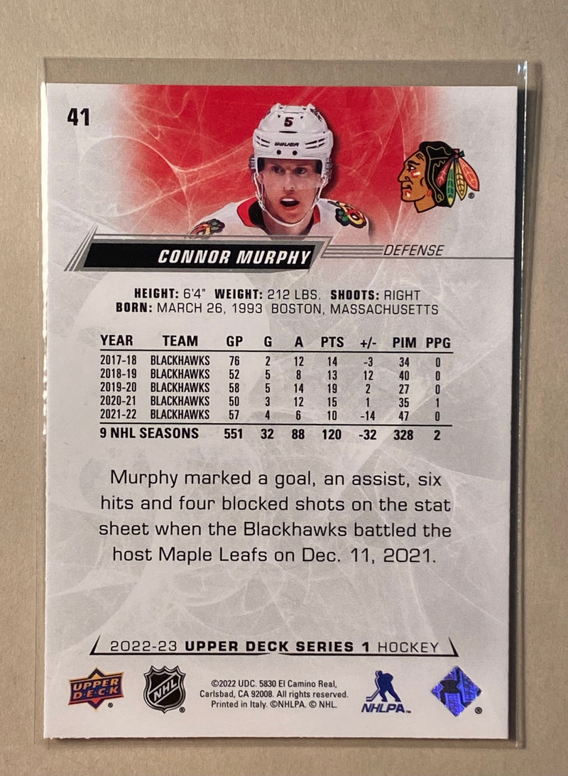 2022-23 Upper Deck 41 Connor Murphy - Hockey