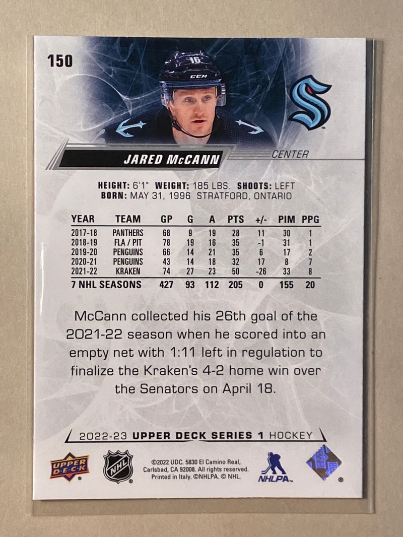 2022-23 Upper Deck 150 Jared McCann - Hockey