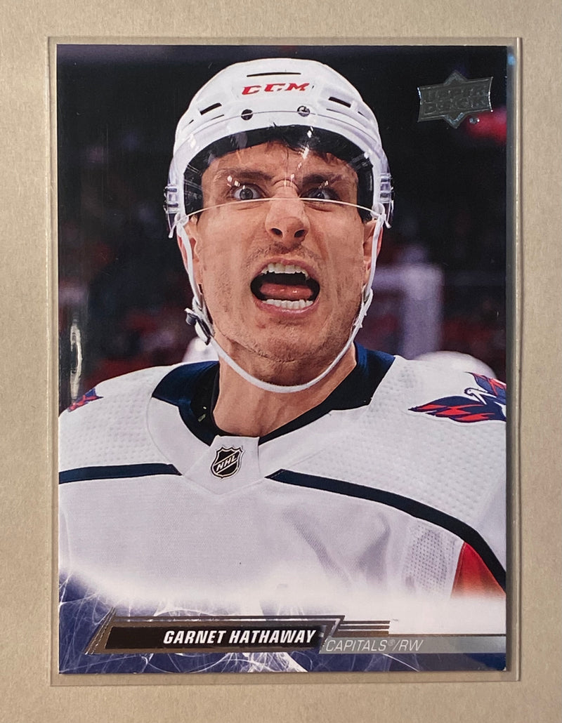 2022-23 Upper Deck 188 Garnet Hathaway - Hockey