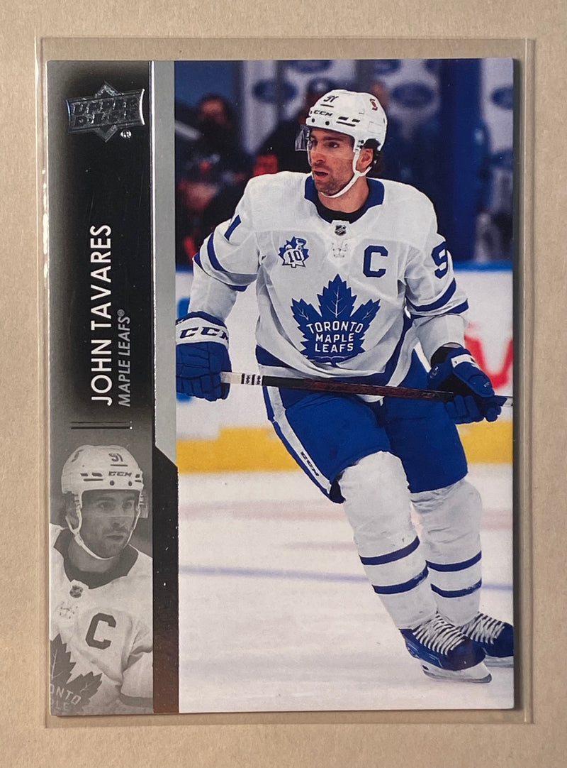 2021-22 Upper Deck 172 John Tavares - Hockey