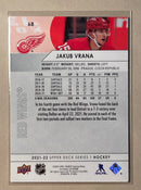 2021-22 Upper Deck 68 Jakub Vrana - Hockey