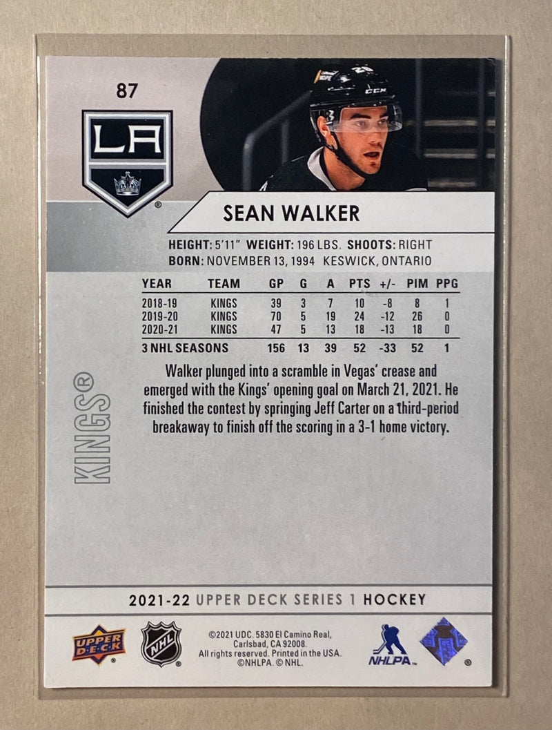 2021-22 Upper Deck 87 Sean Walker - Hockey