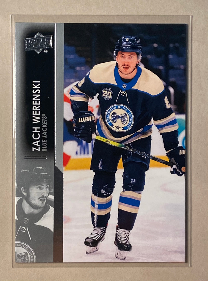 2021-22 Upper Deck 57 Zach Werenski - Hockey