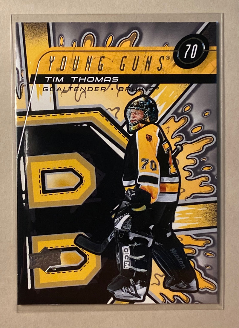 2024-25 Upper Deck YGR-4 Tim Thomas - Hockey - Renewed - Young Guns Series 1