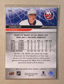 2024-25 Upper Deck 118 Anders Lee - Hockey - Series 1