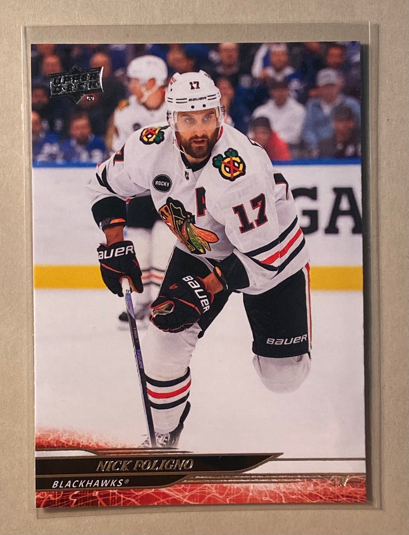 2024-25 Upper Deck 43 Nick Foligno - Hockey - Series 1