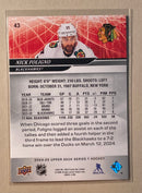 2024-25 Upper Deck 43 Nick Foligno - Hockey - Series 1