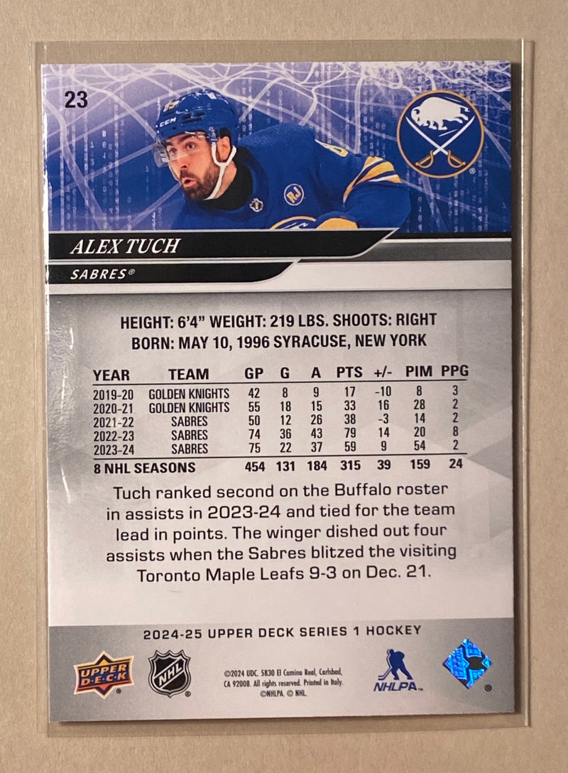 2024-25 Upper Deck 23 Alex Tuck - Hockey - Series 1