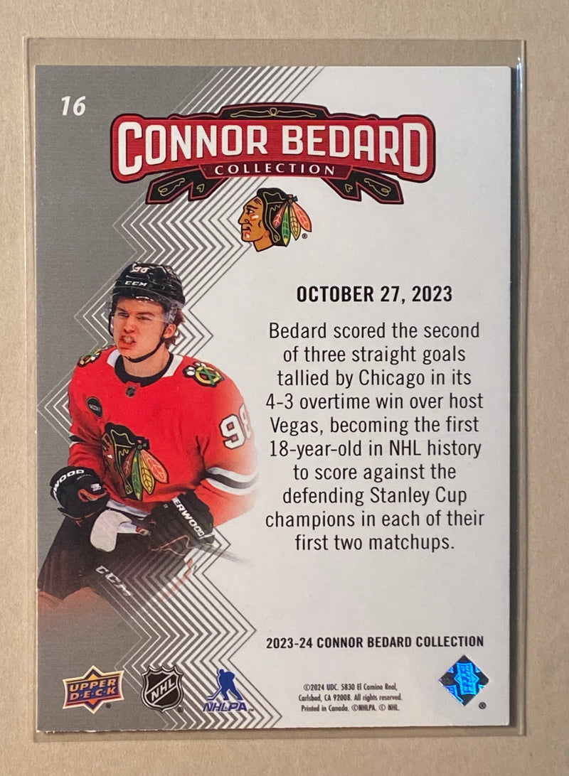 2023-24 Upper Deck 16 Connor Bedard - Collection