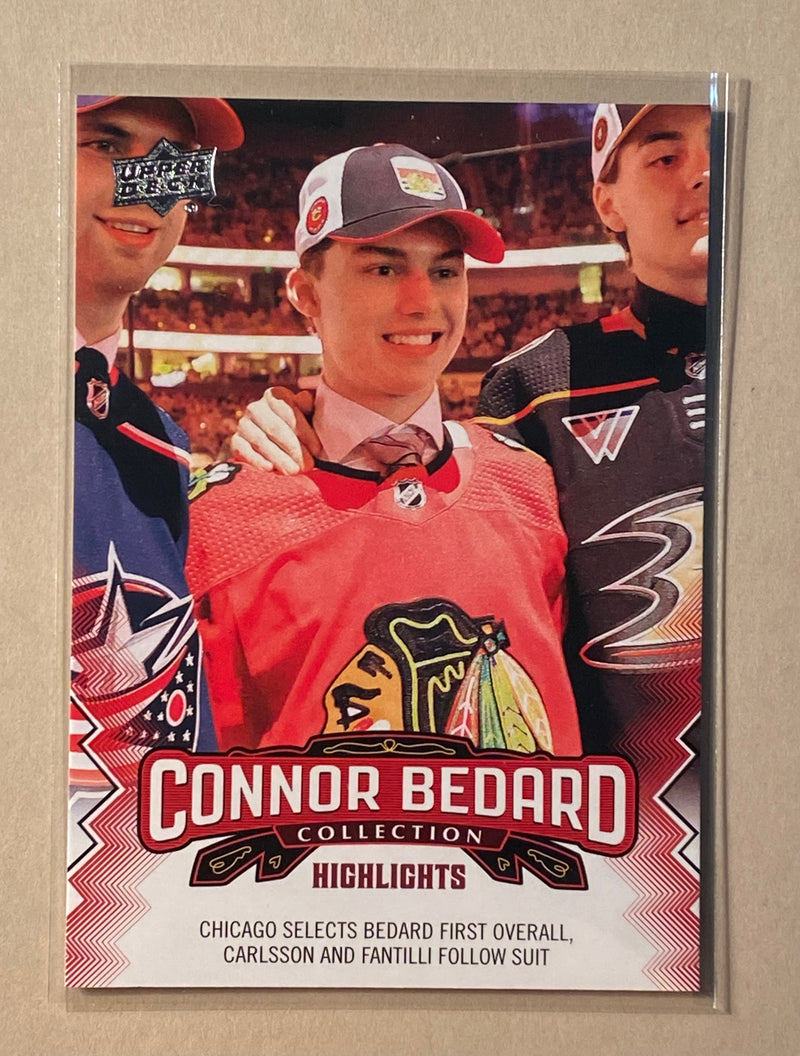 2023-24 Upper Deck 7 Connor Bedard - Collections