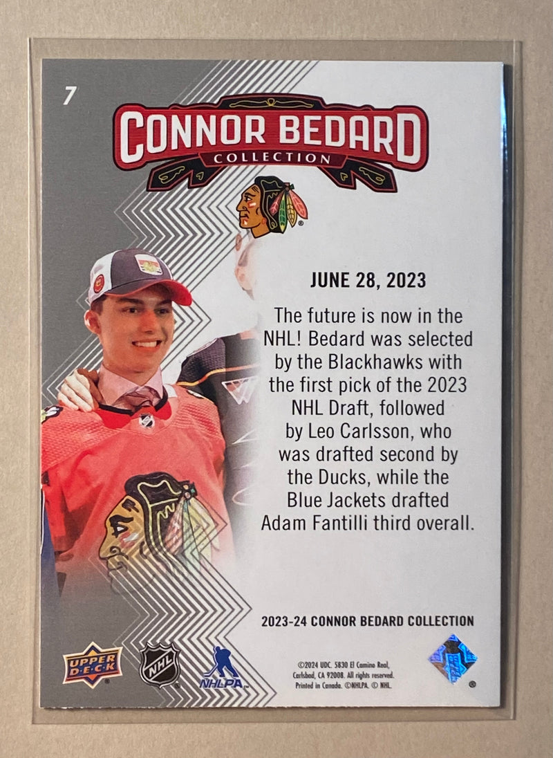 2023-24 Upper Deck 7 Connor Bedard - Collections