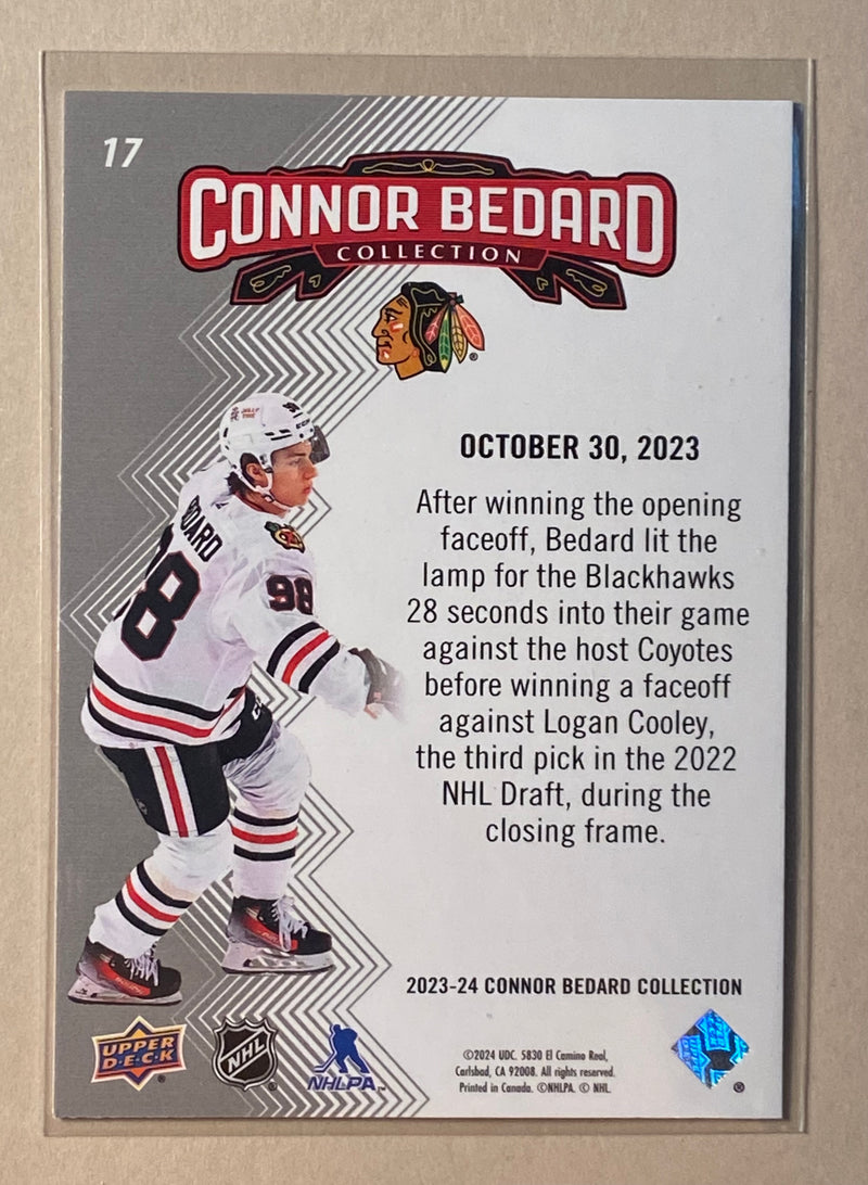 2023-24 Upper Deck 17 Connor Bedard - Collections