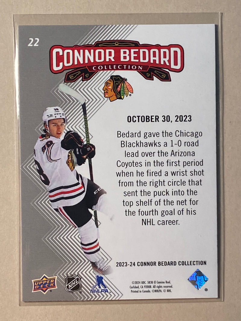 2023-24 Upper Deck 22 Connor Bedard - Collections