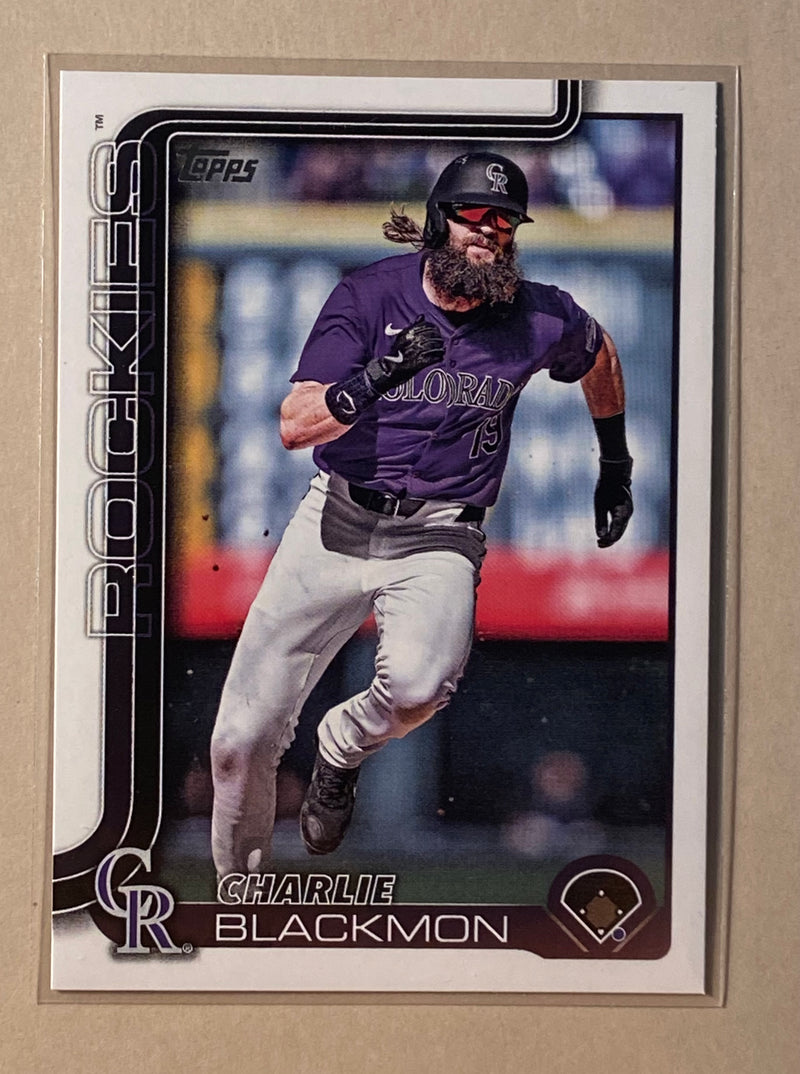 2025 Topps 311 Charlie Blackmon - Baseball - Series 1