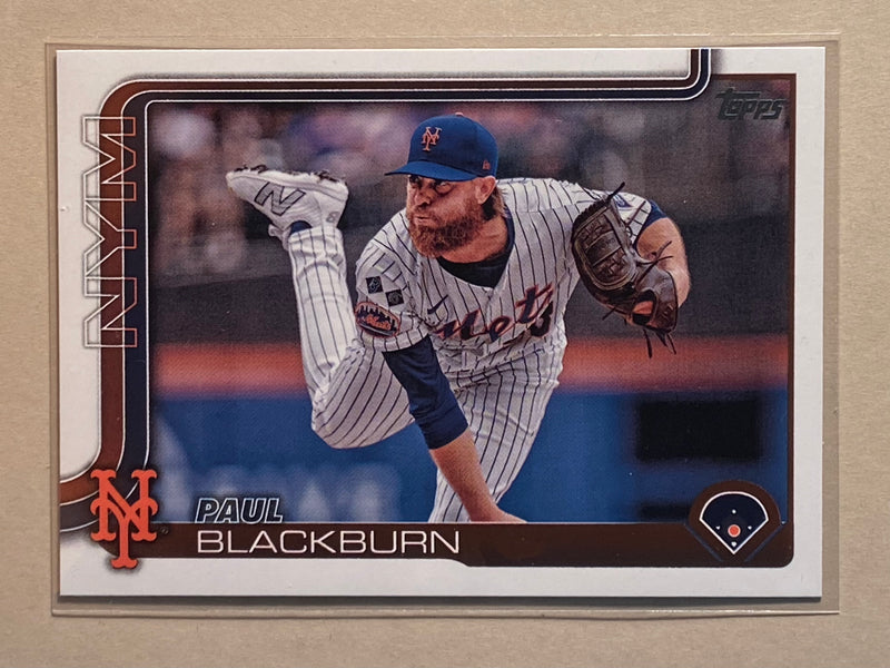 2025 Topps 329 Paul Blackburn - Baseball - Series 1