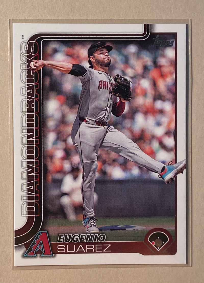 2025 Topps 328 Eugenio Suarez - Baseball - Series 1