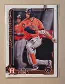 2025 Topps 307 Jeremy Pena - Baseball - Series 1