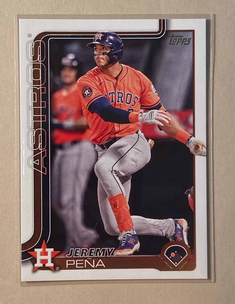 2025 Topps 307 Jeremy Pena - Baseball - Series 1
