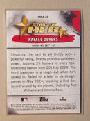 2025 Topps SMLB-21 Rafael Devers - Baseball - Series 1 - Stars of MLB