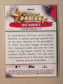 2025 Topps SMLB-20 Jose Ramirez - Baseball - Series 1 - Stars of MLB