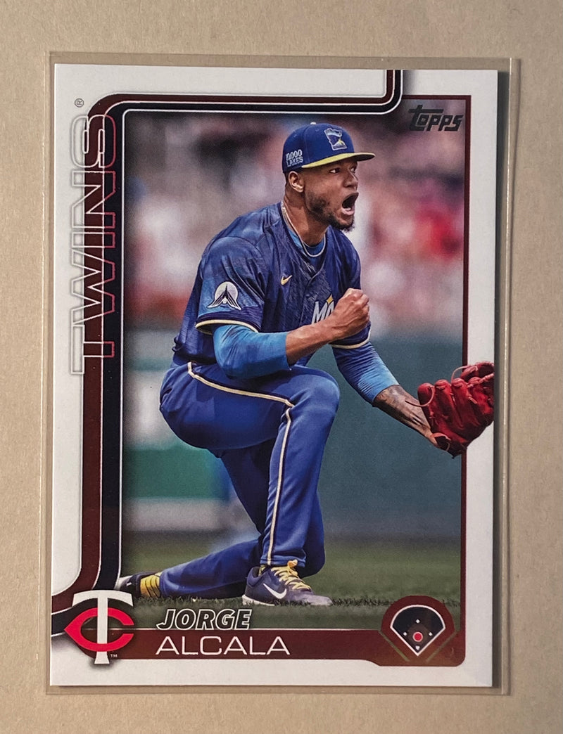 2025 Topps 336 Jorge Alcala - Baseball - Series 1