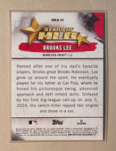 2025 Topps SMLB-19 Brooks Lee - Baseball - Stars of MLB - RC