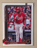 2025 Topps 217 Rege Hinds - Baseball - Series 1 - RC