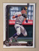 2025 Topps 196 Arron Schunk - Baseball - Series 1 - RC