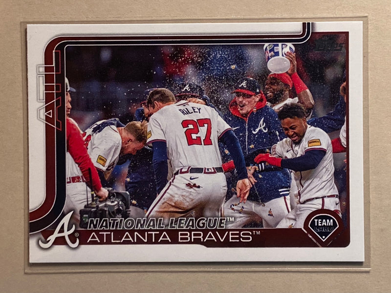 2025 Topps 110 Atlanta Braves - Baseball - Series 1 - Team