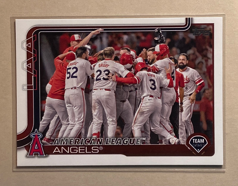 2025 Topps 85 Angels - Baseball - Series 1 - Team