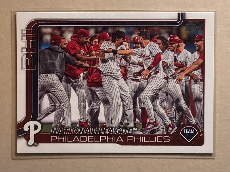 2025 Topps 159 Philadelphia Phillies - Baseball - Series 1 - Team