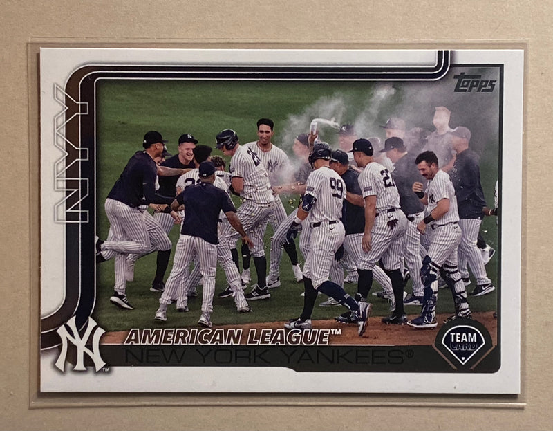 2025 Topps 123 New York Yankees - Baseball - Series 1 - Team