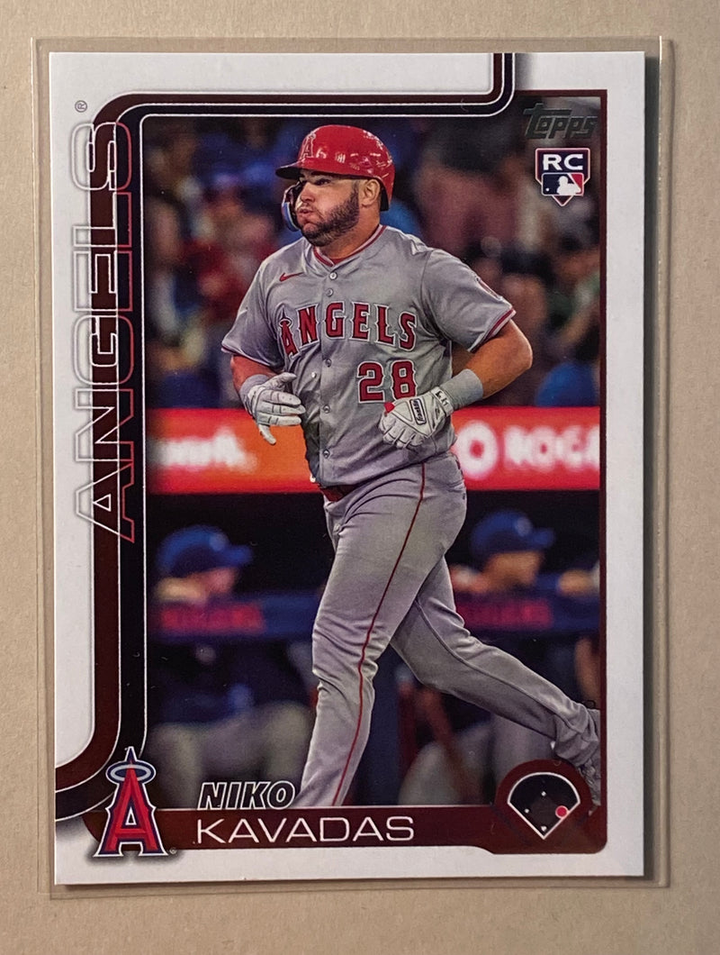 2025 Topps 278 Niko Kavadas - Baseball - Series 1 - RC