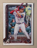 2025 Topps 223 Nacho Alvarez Jr. - Baseball - Series 1 - RC